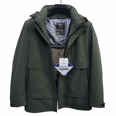 2025冬季新款派罗玛男装活领活里活面男士鹅绒羽绒服2528