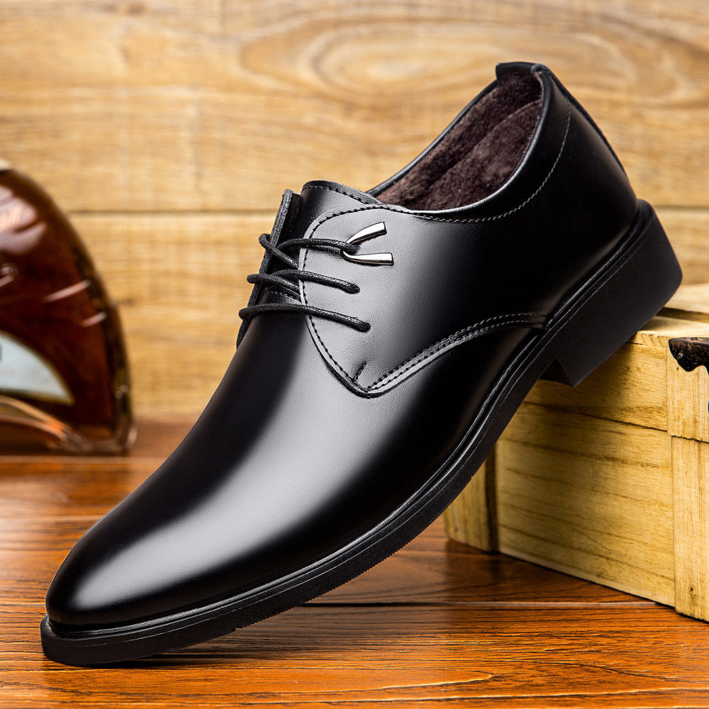 皮鞋男鞋韩版春季新款男士加绒英伦黑色休闲真皮商务正装鞋子男潮,流行男鞋,正装皮鞋,淘宝优惠券,粉丝福利购,淘宝优惠卷