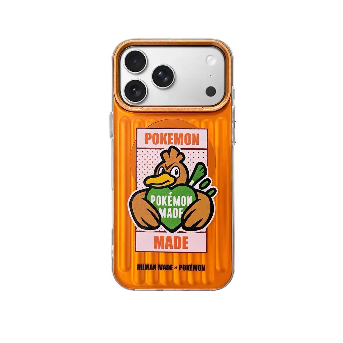 正品日本HM皮卡丘大葱鸭联名适用苹果17promax磁吸手机壳16promax手机壳情侣15pro13潮牌宝可梦30周年磨砂14