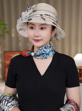 2025夏季新款贝珠缎面磁扣丝巾时尚百搭护颈薄款围巾外搭懒人围脖