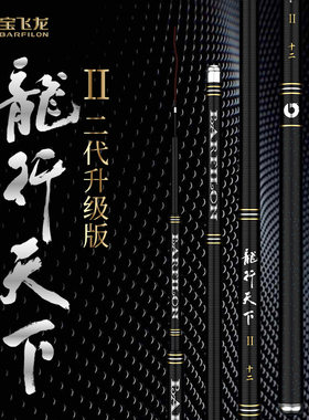 宝飞龙龙行天下二代超轻超硬鱼竿