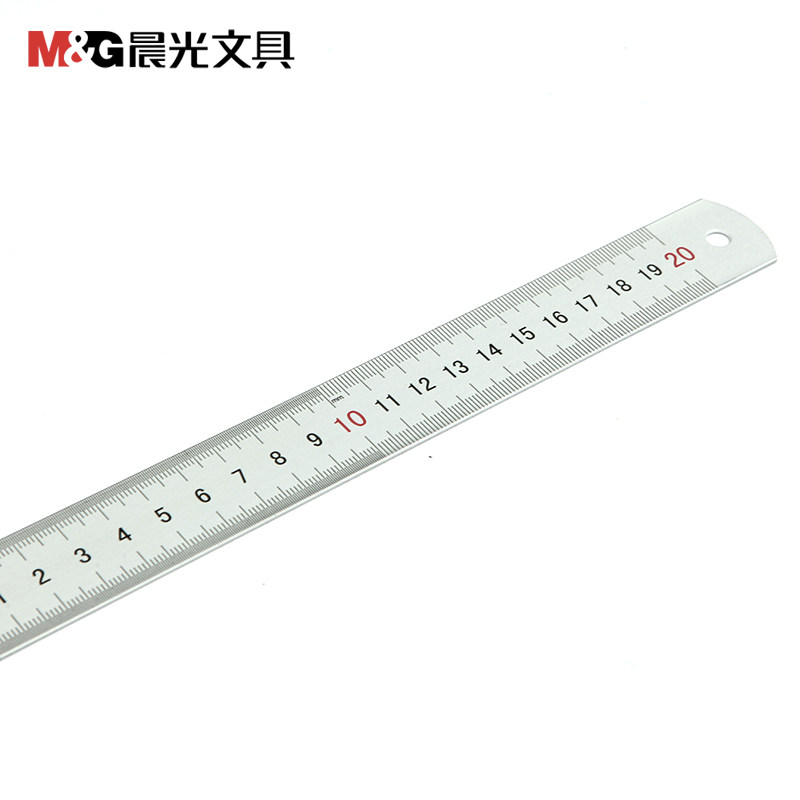 CHENGUANG 20|30CM 알루미늄 합금 눈금자 그리기 측정 눈금자 학생 사무용품