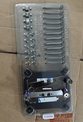 钛钽A080/A090水冷扣具适用于英特尔IntelLG700/LG800/LG600扣具