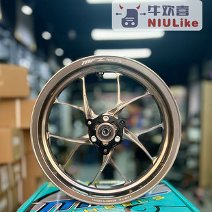 MFZ魔法师双子星全锻造双碟轮毂CNC赛道 12寸三孔 2.5J