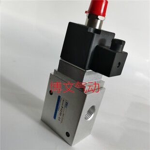 DC24V二位三通G1 AC220V 4分 15T 空气炮电磁阀K23D FJ23D