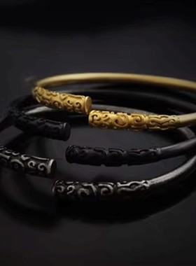 大话西游齐天大圣孙悟空金箍棒钛钢手镯男女情侣新潮学生开口手环