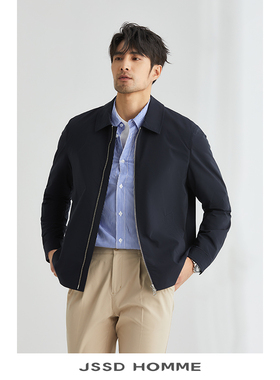 JSSD HOMME 日企面料春秋季新款男款外套休闲男士翻领飞行员夹克