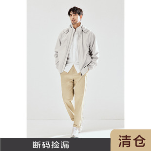 外套 定制抗皱易打理防泼面料可脱卸帽夹克男装 JJA001 HOMME JSSD