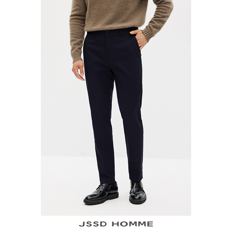 JSSDHOMME日苯SOLOTEX料休闲裤