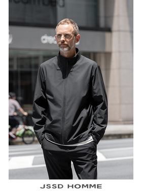 JSSD HOMME 春秋季新款防泼水商务通勤外套男士立领夹克男款外套
