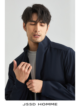 JSSD HOMME 日企面料新款春秋季立领夹克外套男士通勤商务夹克男