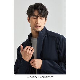 立领夹克外套男士 JSSD 春秋季 日企面料新款 通勤商务夹克男 HOMME