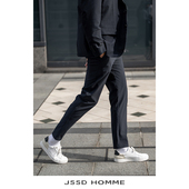 子男 男款 HOMME JSSD 直筒裤 春夏新款 男士 泡泡纱裤 通勤休闲裤 长裤