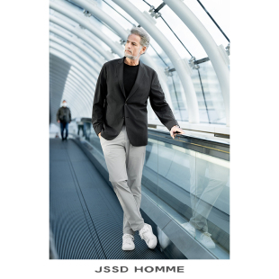 HOMME 外套速干防透西装 春秋季 单西装 男商务休闲西服男 男士 JSSD