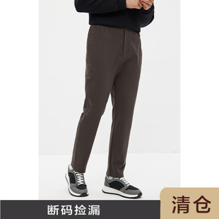 HOMME 商务通勤休闲卫裤 日本针织罗马布秋冬长裤 修身 男 男士 JSSD