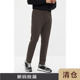 商务通勤休闲卫裤 JSSD 男 男士 修身 HOMME 日本针织罗马布秋冬长裤