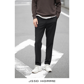 子 直筒长裤 HOMME JSSD 男新款 春秋季 休闲裤 通勤长裤 男款 微弹男士