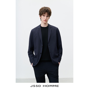 商务休闲西装 JSSD 便携轻便通勤四面弹西服男士 春季 外套男 HOMME