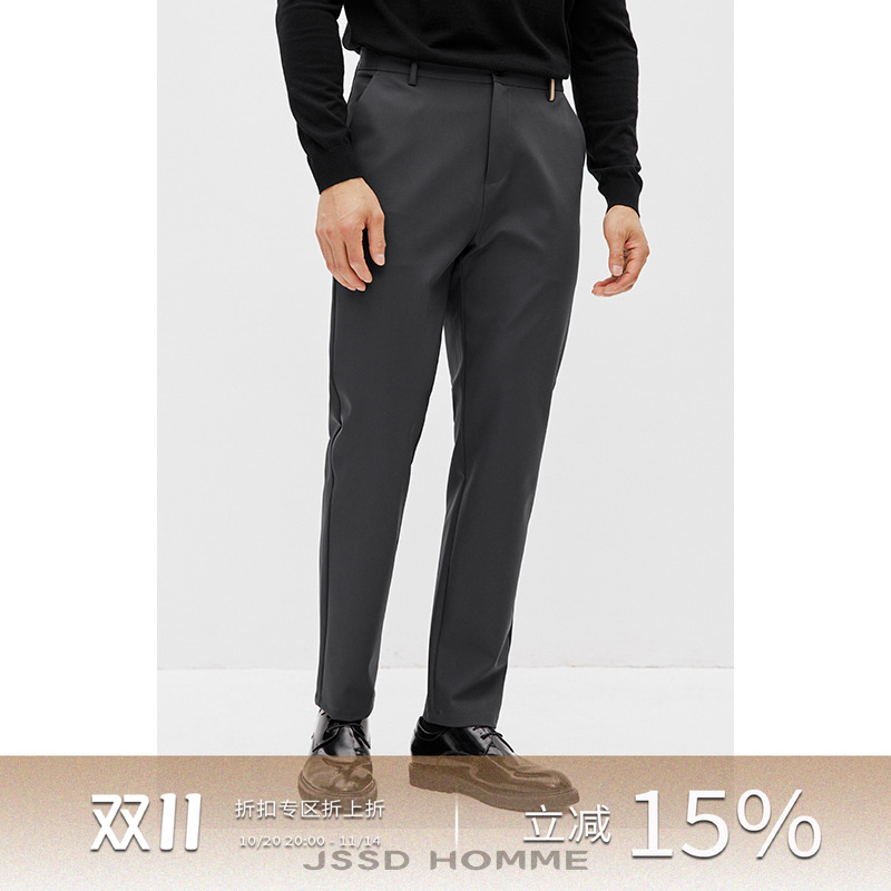 JSSDHOMME特氟龙三防休闲裤男