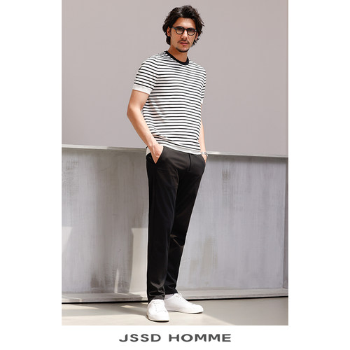 JSSDHOMME桑蚕丝凉感通勤休闲裤