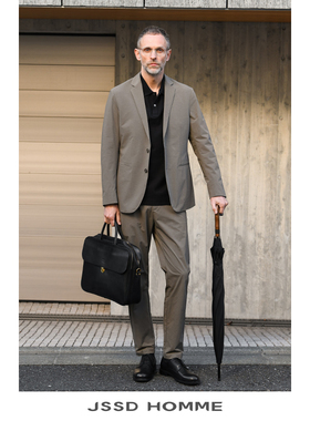 JSSD HOMME 春秋季新款单西男石墨烯免烫休闲西服男士商务西装男