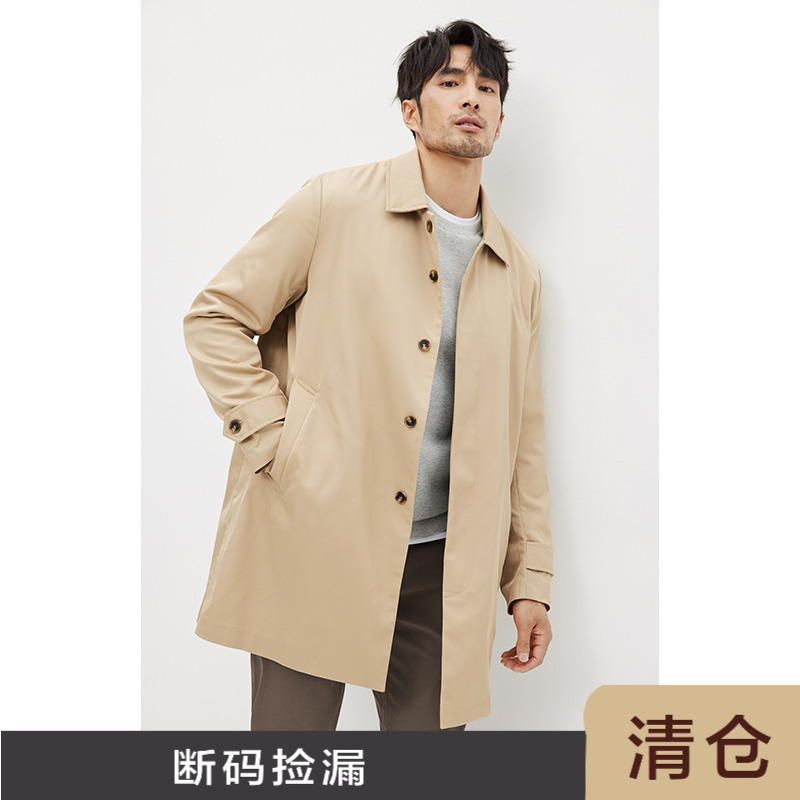 JSSDHOMME日苯SOLOTEX面料风衣