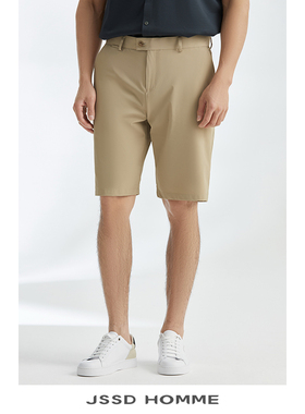 JSSD HOMME 日苯东丽Activeskin微弹力夏季男通勤休闲短裤 JSH020