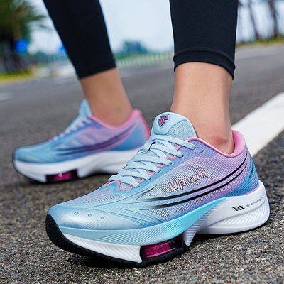 正品Up run非凡箭跑鞋减震缓冲气垫跑步鞋情侣款全掌碳板运动鞋男