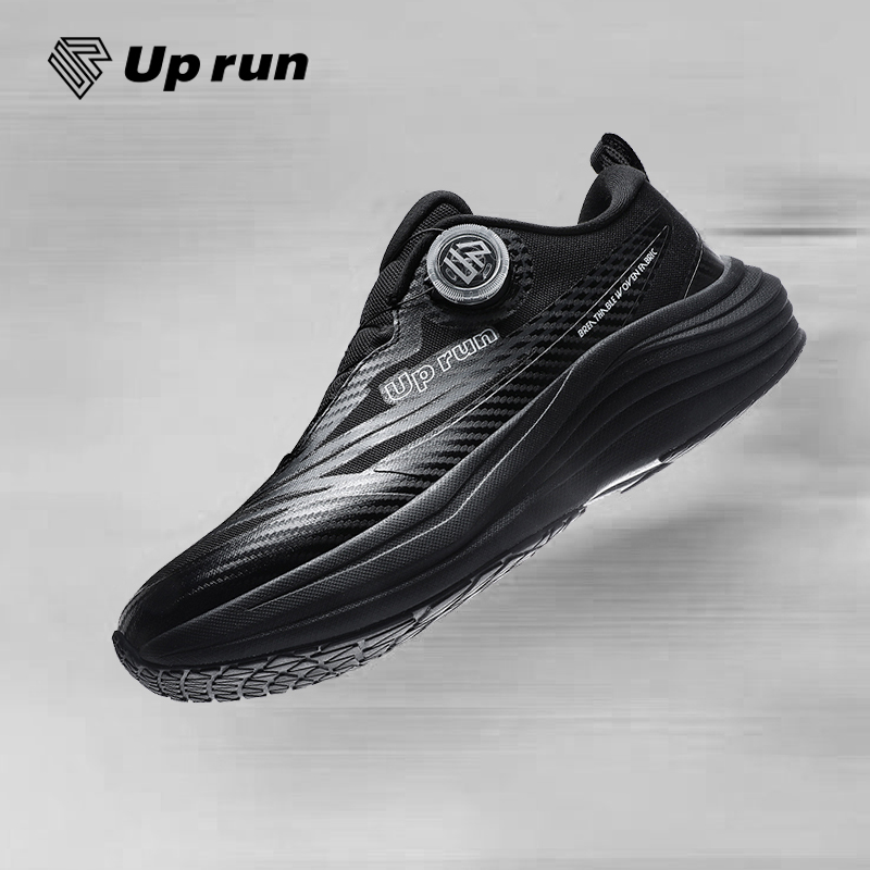 Uprun旋风箭跑步鞋户外轻跑鞋2025新款网面透气轻便越野运动鞋男