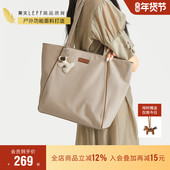 莱夫小狗包帆布大容量托特包女新款 尼龙通勤高级感手提轻便单肩包
