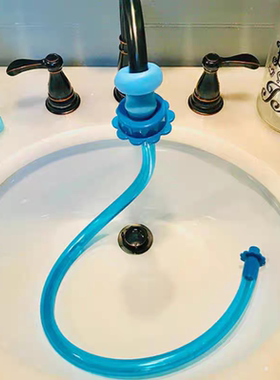 快速接头硅胶万能接头宠物洗澡水管通用淋浴水管花洒延长出水管