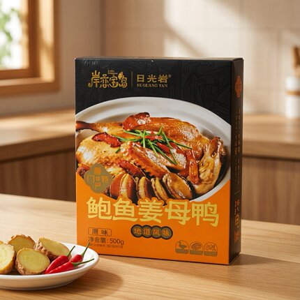 厦门特产鲍鱼姜母鸭礼盒福建名小吃熟食卤鸭肉旅游节日送礼优选