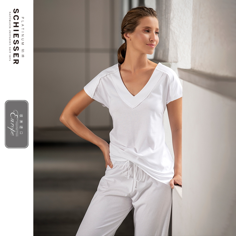 舒雅铂雅欧洲进口女士家居服套装