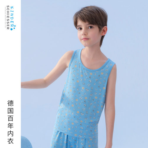 舒雅男童超级英雄背心