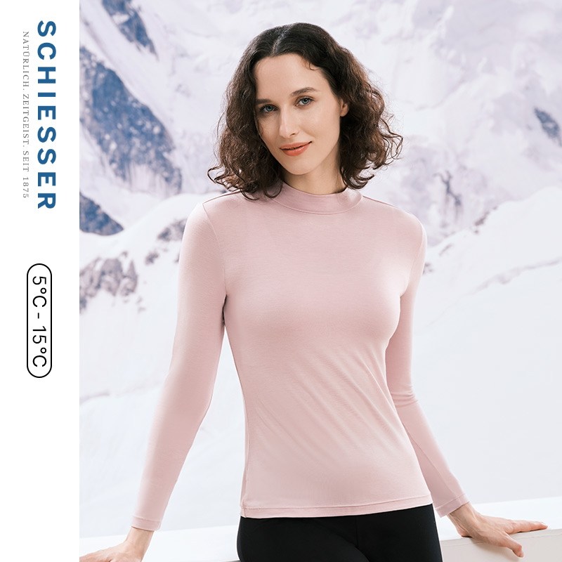 舒雅女士3A抑菌保暖上衣