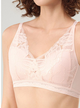 SCHIESSER舒雅女士蕾丝无钢托轻薄亲肤内衣文胸BRA23626B