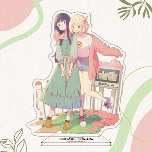 动漫周边莉可丽丝立牌锦木千束井上泷奈中原瑞希亚克力人形摆件