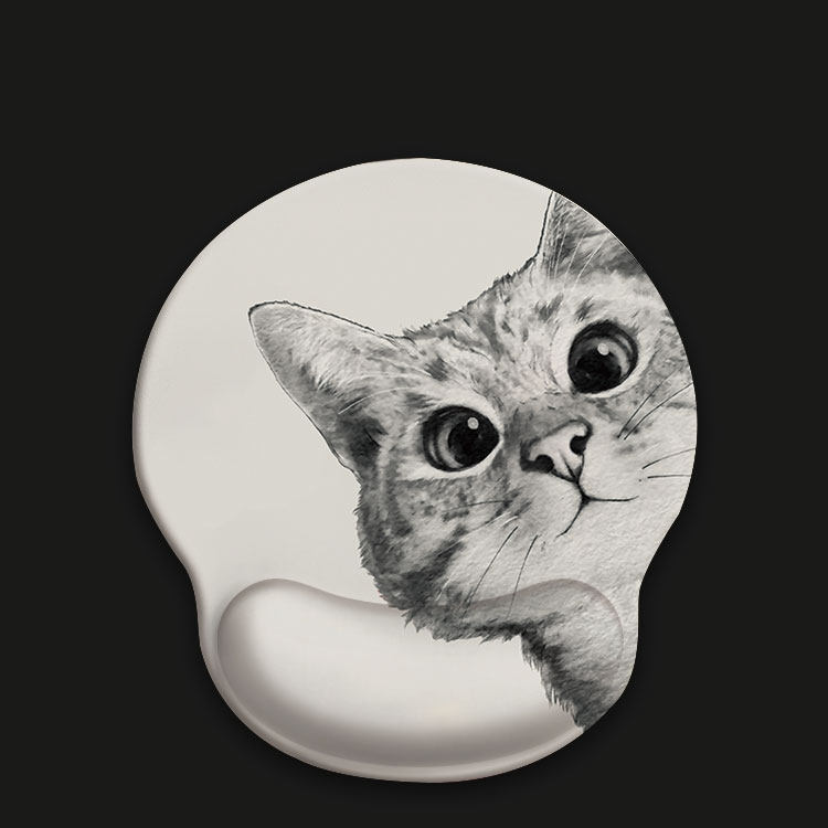 动物卡通硅胶手腕手托便携鼠标垫