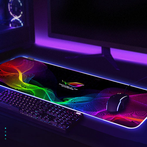 英雄联盟笔记本充电发光鼠标垫