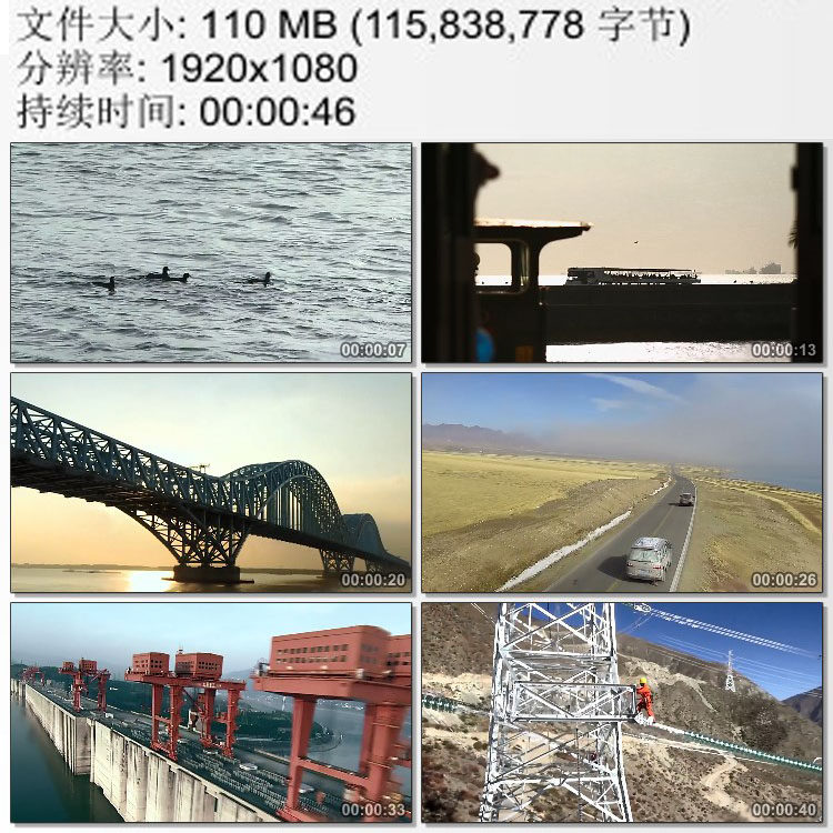 愿景 要想富先修路 交通基础设施改善优化 实拍视频素材