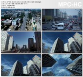 航拍长安街 高清实拍视频素材 北京高楼大厦与道路交通