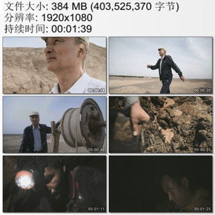 新疆吐鲁番坎儿井水利研究人员 暗渠清理污泥 动态实拍视频素材