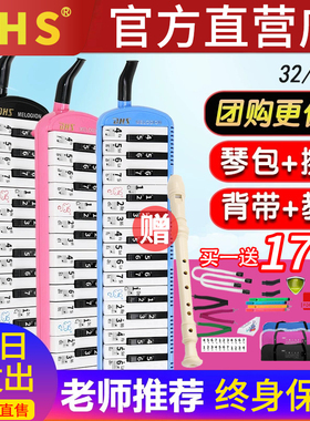 奇美DHS乐普森口风琴37键32小学生专用课堂儿童专业初学者演奏