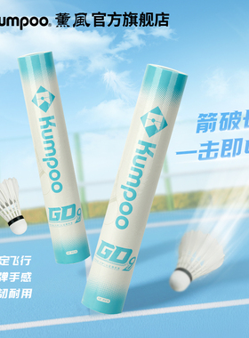 薰风2025新款羽毛球鹅毛耐打飞行稳定专业训练用羽球熏风GD9