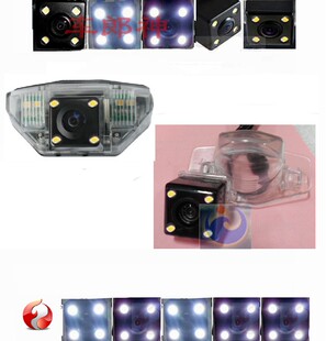 08-18款CRV XRV 缤智超高清LED灯夜视倒车摄像头CCD影像后视可视