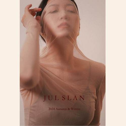 JULSLAN 薄如蚕翼四色 纯蚕丝网纱透视性感高领打底衫  氛围叠穿