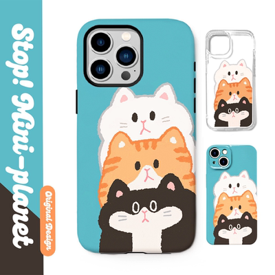 别动小行星|叠叠猫原创iPhone16手机壳13promax14亚克力防摔个性潮可爱适用苹果15xs华为mate60pro小米vivo