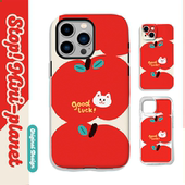 别动小行星 潮可爱适用苹果15xs华为mate60pro小米vivo 红苹果猫原创iPhone16手机壳13promax14亚克力防摔个性