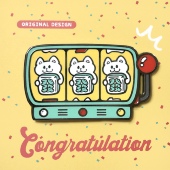 别动小行星 卡通可爱 发发发猫原创金属胸针徽章pin磁吸男女潮个性