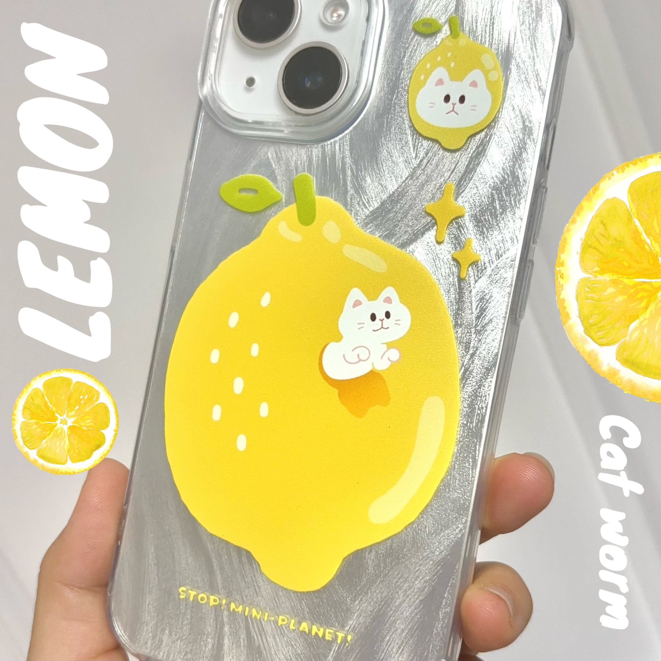 别动小行星水果猫虫原创iPhone16手机壳13promax14新款防摔个性潮可爱适用苹果15xs华为mate60pro小米vivo